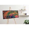 Kate and Laurel Sylvie Blank Framed Canvas 18x40 - 4 of 4
