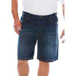 Liberty Blues Men's Big & Tall 5 Pocket Denim Shorts by
