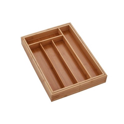 Copco Flatware Expandable Bamboo Drawer Org