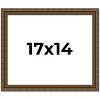 PosterPalooza | Sculpted Gold Picture Frame - UV Acrylic, Backing Board, Hanging Hardware Included - 2 of 4