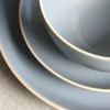Gibson Home Rockaway 12 Pece Dinnerware in Matte Blue Set - 3 of 4