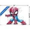 Trends International Marvel Comics - Spider-Man - Sketch Unframed Wall Poster Prints - 3 of 4