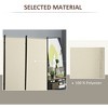6' 3 Panel Room Divider, Indoor Privacy Screen for Home - 4 of 4