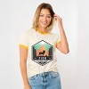 Simply Sage Market Zion National Park Badge Ringer Tee - 2 of 4