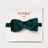 Boys' Holiday Velvet Bow Tie - Cat & Jack™ Green - 2 of 3