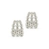 SHINE by Sterling Forever Bubble Sphere Trio Hoop Earrings - 4 of 4