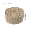 Unique Bargains DIY Crafts Party Decoration Soft Burlap Fabric Wired Ribbon - 2 of 4