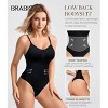 NEBILITY Women's Backless Shapewear Bodysuit Tummy control Thong Seamless Body Shaper Sleeveless Compression Tanks Tops - 2 of 4