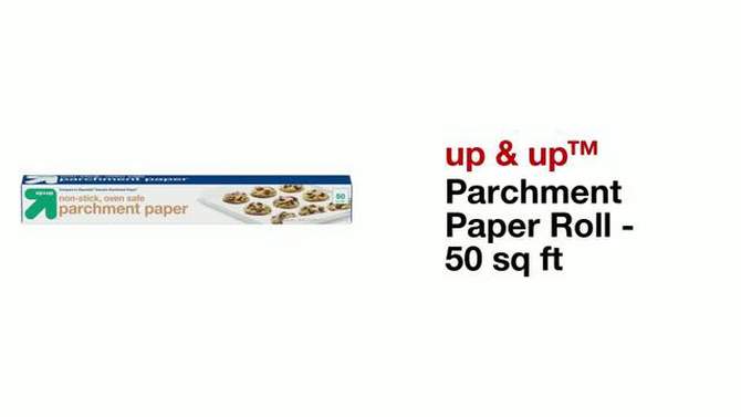 Parchment Paper Roll - 50 sq ft - up &#38; up&#8482;, 2 of 7, play video