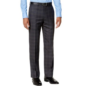 Ryan Seacrest Mens Plaid Casual Trouser Pants - 1 of 1