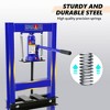 6 Ton Hydraulic Shop Press, H-Frame Garage Floor Adjustable Shop Press with Press Plate, Hydraulic Shop Floor Press for Car Repair and Garage - 4 of 4