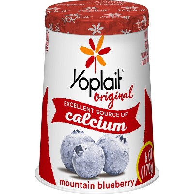 Yoplait Original Mountain Blueberry Yogurt - 6oz