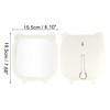 Unique Bargains Durable Cartoon Desktop Cosmetic Mirror 1 Pc - 2 of 3