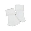 Sophia’s Ribbed Fold Over Cuff Crew Socks for 18" Dolls, White - 2 of 4