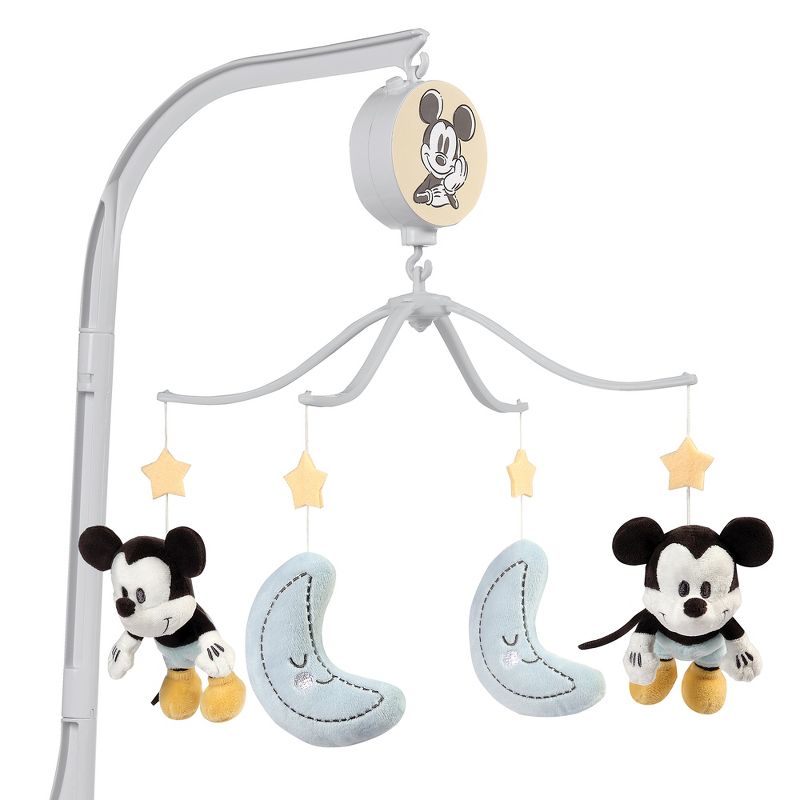 Lambs & Ivy Disney Baby Moonlight Mickey Mouse Musical Baby Crib Mobile Soother, 5 of 9