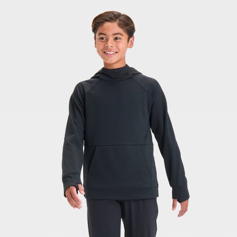 Boys Textured Tech Fleece Hoodie All In Motion Target