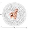 Sweet Jojo Designs Boy Baby Tummy Time Playmat Mod Dinosaur Grey and White - 4 of 4