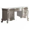 HomeRoots 62" Pearl Wood Vanity Table With Three Drawers - 4 of 4