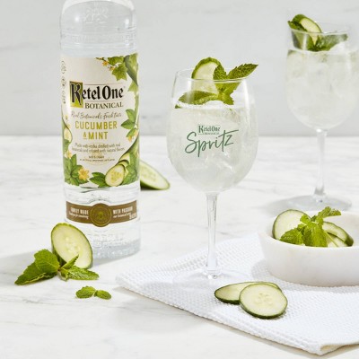 Ketel One Cucumber Lime Vodka - 50ml Bottle