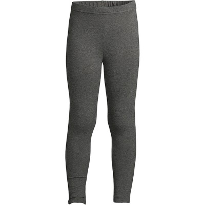 Lands' End Kids High Waisted Active Flare Leggings - Medium