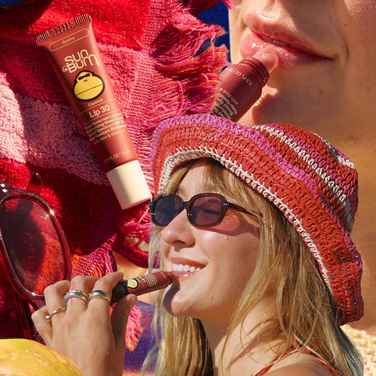 Sun Bum Tinted Lip Sunscreen - Bonfire - 0.5 fl oz - thumbnail 6