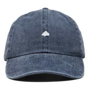 Dalix Lil Cloud Embroidered Cotton Cap Outdoor Dad Hat Womens - 1 of 4