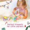 merka Bath Books for Toddlers, Bath Letters and Numbers for Toddlers, Set of 36 Floating Flashcards, ABCs, And Numbers - 3 of 4