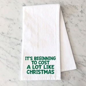 City Creek Prints Cost Like Christmas Tea Towels - White - 1 of 2