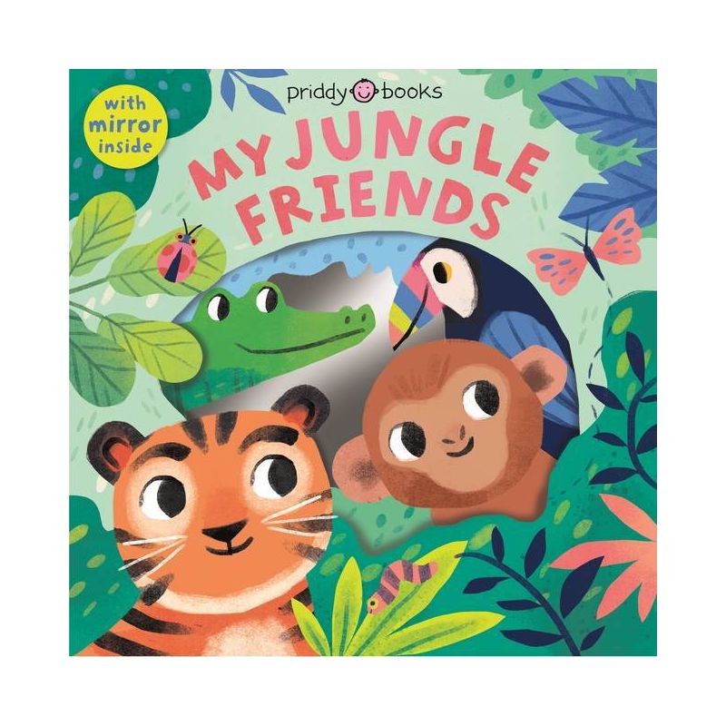 Animal Peep-Through: My Jungle Friends - (Animal Peep Through) by  Roger Priddy (Board Book), 1 of 2