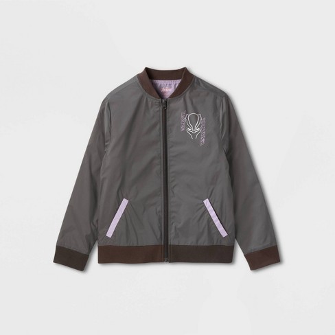 Bomber jacket clearance with panther face