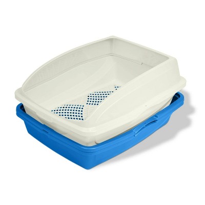 LunaLulinlk Framed Sifting Cat Litter Pan
