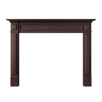 Modern Ember Riversdale Wood Mantel Surround Kit with Picture Frame Molding