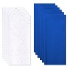 10ct Tissue Papers Blue/White - 2 of 4