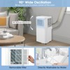Costway 6000 BTU (10000 BTU ASHRAE) Portable Air Conditioner 3-in-1 AC Unit With Cool Dehum Fan Sleep Mode - 4 of 4