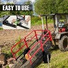 22 Cubic Feet Steel Heavy Duty Utility Trailer with 2-Wheel, Tow Behind Dump Cart  for ATV, UTV, Garden, Yard - 4 of 4