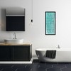 Stupell Industries Bathroom Rules on Turquoise, 13" x 30" - 2 of 4