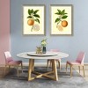 FONTOI 2pcs Fruit Canvas Wall Art, Botanical Wall Decor Living Room, Dining Room Decor Framed Wall Art for Hallway, Orange 18"* 24"*1.2" - 2 of 4