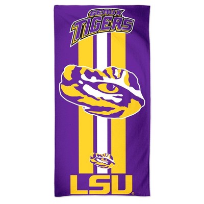 NCAA LSU Tigers 30"x60" Beach Towel