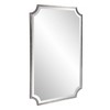 Howard Elliott 36"x24" Hastings Stainless Steel Framed Shield Mirror - 2 of 4