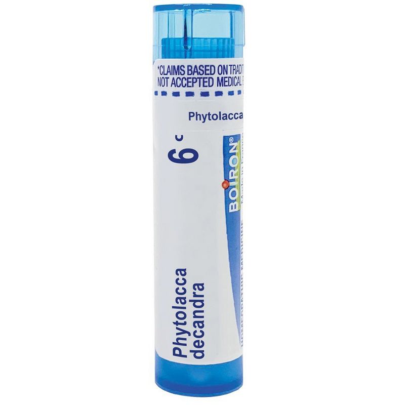 Boiron Phytolacca Decandra 6C Homeopathic Single Medicine For Cough, Cold & Flu  -  1 Tube Pellet, 1 of 3