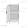 Space Solutions 27.5" High 2 Shelf Mini Storage Locker Cabinet - image 4 of 4