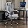 NicBex Massage Chair Boss Chair for Office,360° Swivel Ergonomics Office Chair with Footrest,Recliner Computer Chair with Adjustable Height - 2 of 4