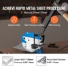 VEVOR 5" Manual Hand Plate Shear for Metal Sheet Processing, HS-5 Benchtop Cutter with Q235 Material, Heavy Duty Roll Press Machine - 3 of 4