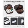 Small Canvas Sling Bag for Men & Women, Crossbody Messenger Backpack with Adjustable Strap - 3 of 4