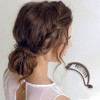 Unique Bargains Women's Classic Ponytail Hairpin 3.15"x1.18"x1.26" 1 Pc - 2 of 3