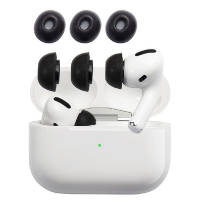 Insten Memory Foam Tips for AirPods Pro Replacement Ear Buds Eartips, 3 Pairs Large Size