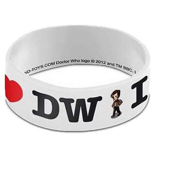 Seven20 Doctor Who Rubber Wristband I Heart The Doctor
