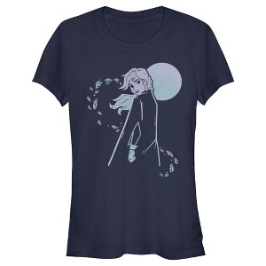 Juniors Womens Frozen 2 Anna Winter Wind T-Shirt - 1 of 3