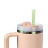 CharCharms 6pk 40oz Glitter Water Bottle Straws: Reusable Polypropylene Straws for Hot & Cold Beverages, Dishwasher-Safe - 4 of 4