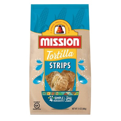 Mission Strips Tortilla Chips - 13oz